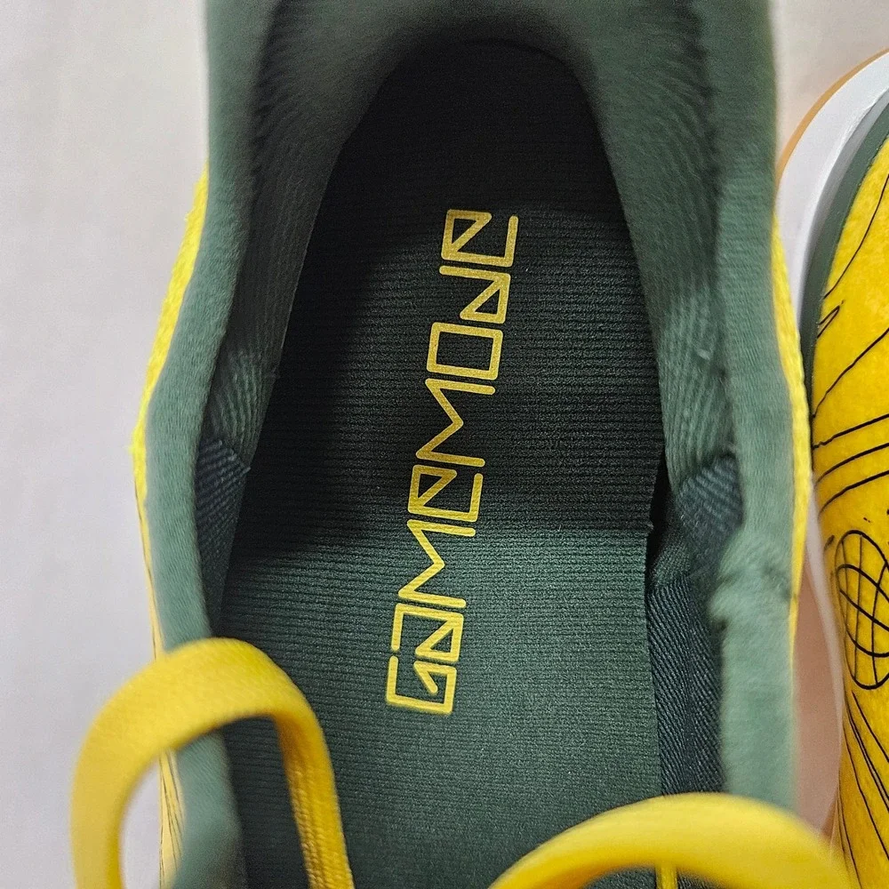 Adidas Gamemode Knit PB IN Indoor Soccer Shoe HR1741 Yellow Green Mens Size‎ 9